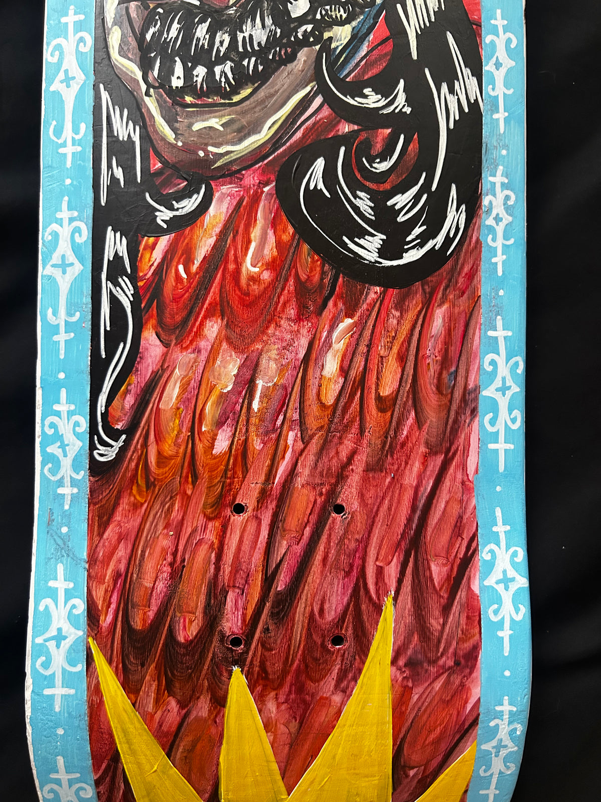''The lovers'' (HERS) SKATEBOARD DECK