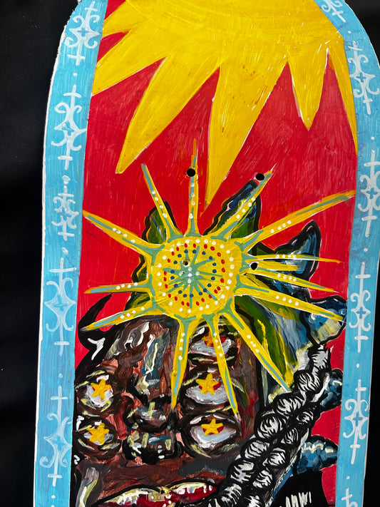 ''The lovers'' (HERS) SKATEBOARD DECK